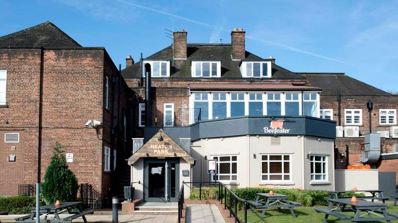 <b>Premier Inn Manchester (Heaton Park) Exterior</b>. Images powered by <a href="https://www.leonardoworldwide.com/" title="Leonardo Worldwide" target="_blank">Leonardo</a>.
