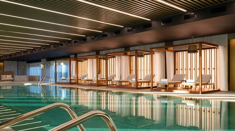 <b>Sheraton Nur-Sultan Hotel Pool</b>. Images powered by <a href="https://www.leonardoworldwide.com/" title="Leonardo Worldwide" target="_blank">Leonardo</a>.