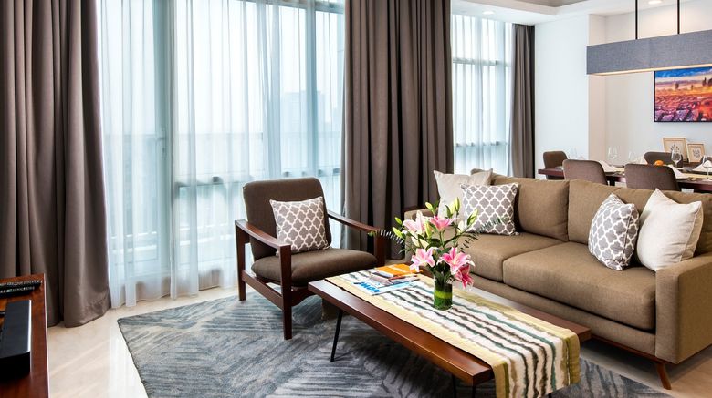 <b>Oakwood Suites La Maison Jakarta Room</b>. Images powered by <a href="https://www.leonardoworldwide.com/" title="Leonardo Worldwide" target="_blank">Leonardo</a>.