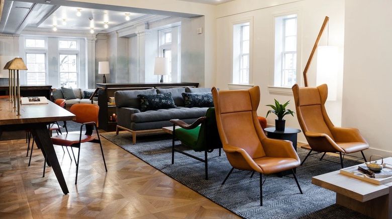 <b>Hotel Revival Baltimore Lobby</b>. Images powered by <a href="https://www.leonardoworldwide.com/" title="Leonardo Worldwide" target="_blank">Leonardo</a>.