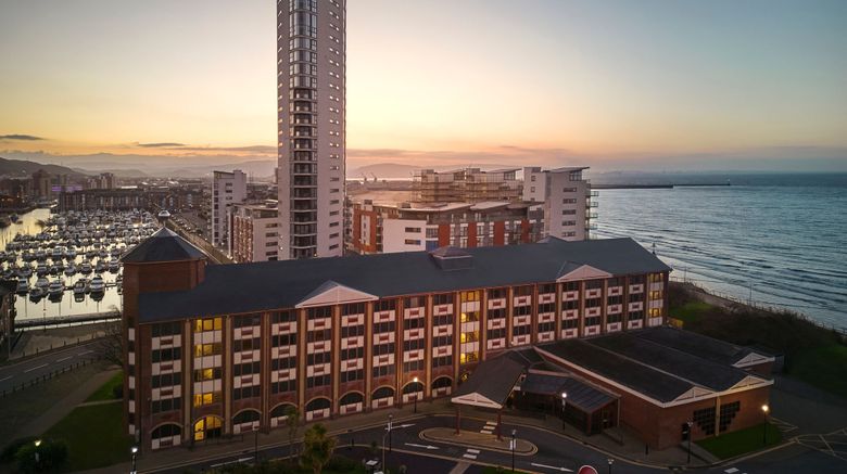 <b>Delta Hotels by Marriott Swansea Exterior</b>. Images powered by <a href="https://www.leonardoworldwide.com/" title="Leonardo Worldwide" target="_blank">Leonardo</a>.
