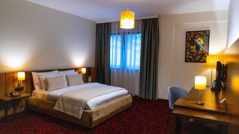 <b>Hotel Sirius Pristina Room</b>. Images powered by <a href="https://www.leonardoworldwide.com/" title="Leonardo Worldwide" target="_blank">Leonardo</a>.