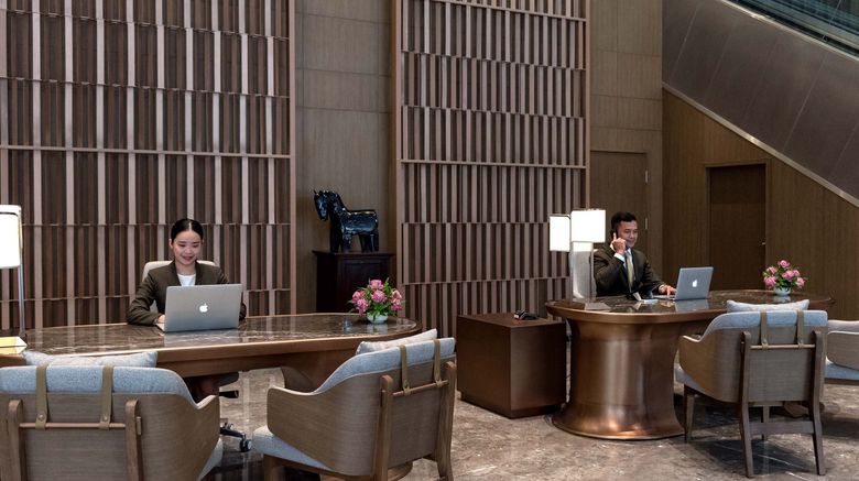 <b>Oakwood Premier Phnom Penh Lobby</b>. Images powered by <a href="https://www.leonardoworldwide.com/" title="Leonardo Worldwide" target="_blank">Leonardo</a>.