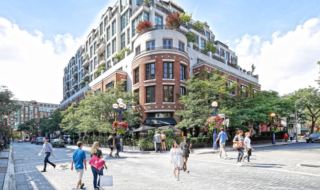 The Hazelton Hotel Exterior
