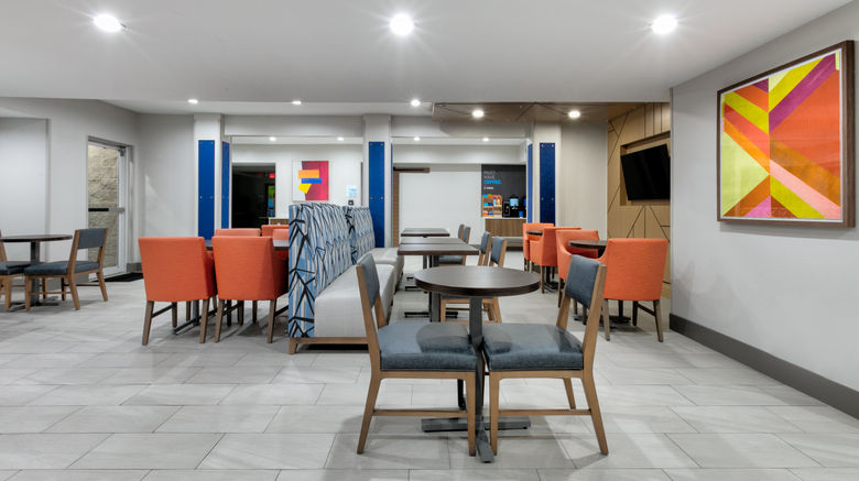 <b>Holiday Inn Express Hotel & Suites Restaurant</b>. Images powered by <a href="https://www.leonardoworldwide.com/" title="Leonardo Worldwide" target="_blank">Leonardo</a>.