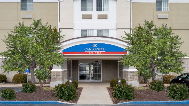 Candlewood Suites Exterior. Images powered by <a href="https://www.leonardoworldwide.com" target="_blank" rel="noopener">Leonardo</a>.