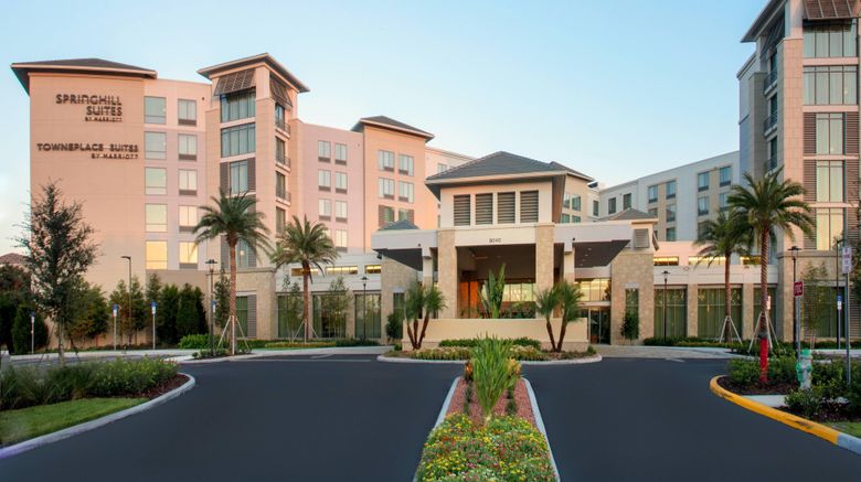 SpringHill Suites Orlando Theme Park Exterior. Images powered by <a href="https://www.leonardoworldwide.com" target="_blank" rel="noopener">Leonardo</a>.