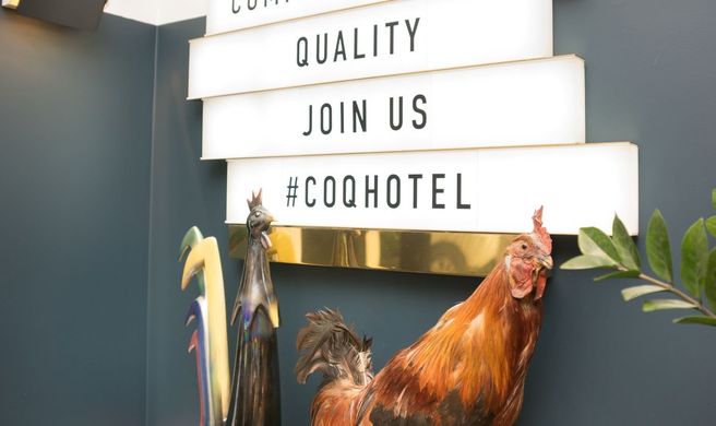 COQ Hotel Paris Lobby