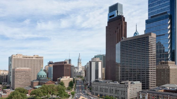 Sheraton Philadelphia Downtown Exterior
