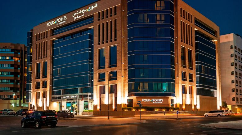 Four Points by Sheraton Downtown Dubai Exterior. Images powered by <a href="https://www.leonardoworldwide.com" target="_blank" rel="noopener">Leonardo</a>.