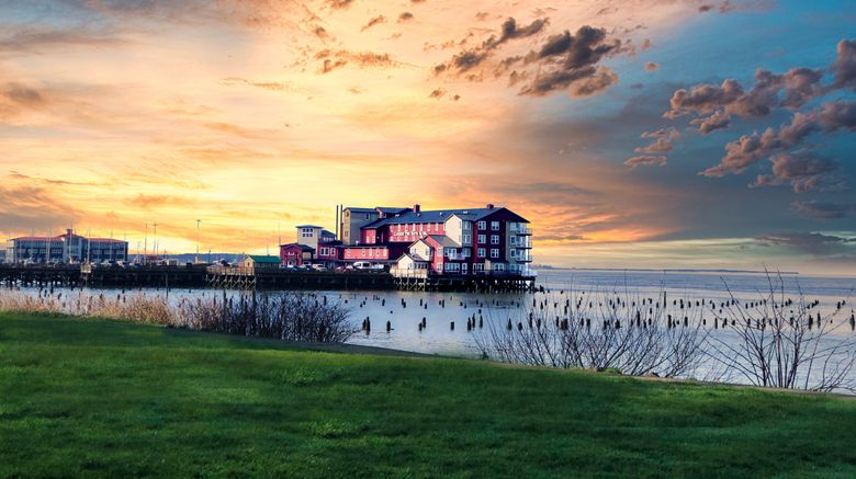 <b>Cannery Pier Hotel & Spa Exterior</b>. Images powered by <a href="https://www.leonardoworldwide.com/" title="Leonardo Worldwide" target="_blank">Leonardo</a>.
