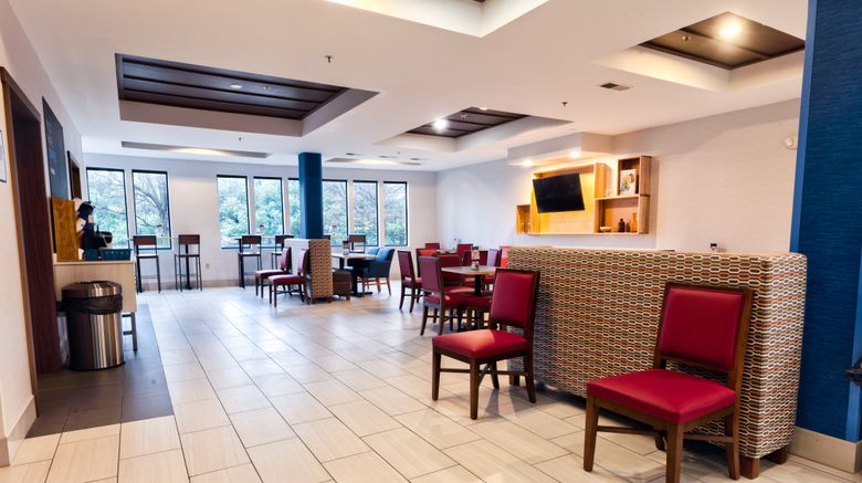 <b>Holiday Inn Express Hotel & Suites Restaurant</b>. Images powered by <a href="https://www.leonardoworldwide.com/" title="Leonardo Worldwide" target="_blank">Leonardo</a>.