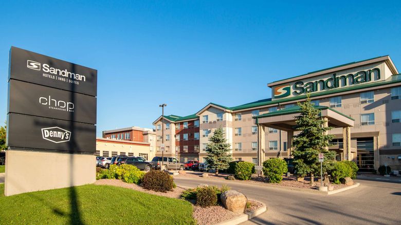 Sandman Hotel  and  Suites Winnipeg Airport Exterior. Images powered by <a href="http://www.leonardo.com" target="_blank" rel="noopener">Leonardo</a>.