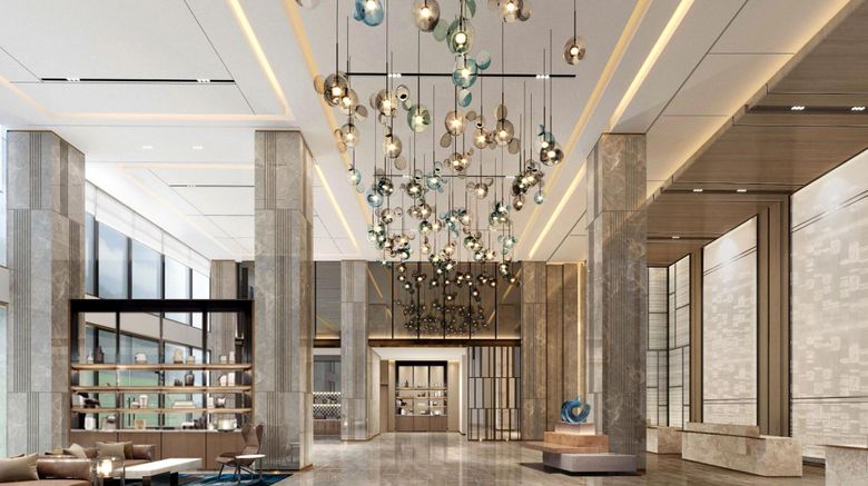 <b>Fairfield by Marriott Zibo Lobby</b>. Images powered by <a href="https://www.leonardoworldwide.com/" title="Leonardo Worldwide" target="_blank">Leonardo</a>.
