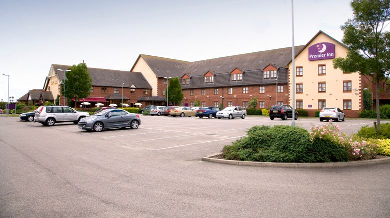 <b>Premier Inn Peterborough (Hampton) Exterior</b>. Images powered by <a href="https://www.leonardoworldwide.com/" title="Leonardo Worldwide" target="_blank">Leonardo</a>.