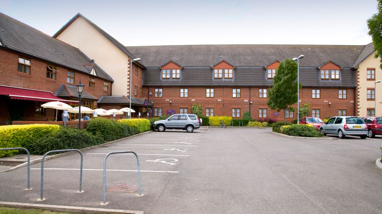 <b>Premier Inn Peterborough (Hampton) Exterior</b>. Images powered by <a href="https://www.leonardoworldwide.com/" title="Leonardo Worldwide" target="_blank">Leonardo</a>.