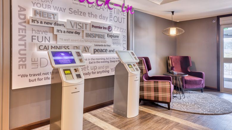 <b>Premier Inn Plymouth City Centre Lobby</b>. Images powered by <a href="https://www.leonardoworldwide.com/" title="Leonardo Worldwide" target="_blank">Leonardo</a>.