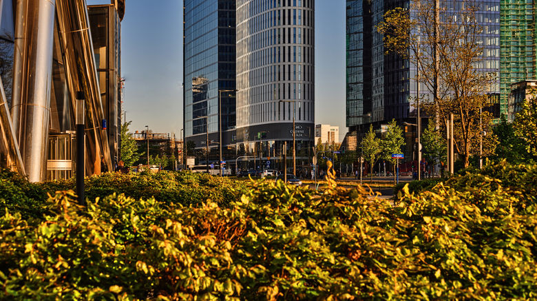 <b>Holiday Inn Express Warsaw - The HUB Exterior</b>. Images powered by <a href="https://www.leonardoworldwide.com/" title="Leonardo Worldwide" target="_blank">Leonardo</a>.