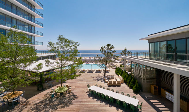 Asbury Ocean Club Hotel Exterior