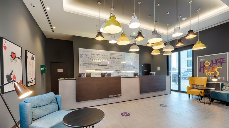 <b>Premier Inn Regensburg City Centre Hotel Lobby</b>. Images powered by <a href="https://www.leonardoworldwide.com/" title="Leonardo Worldwide" target="_blank">Leonardo</a>.