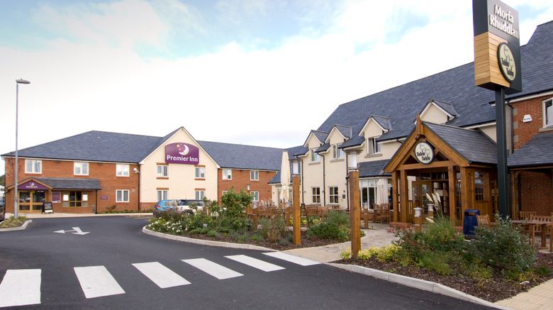 <b>Premier Inn Rhuddlan Exterior</b>. Images powered by <a href="https://www.leonardoworldwide.com/" title="Leonardo Worldwide" target="_blank">Leonardo</a>.