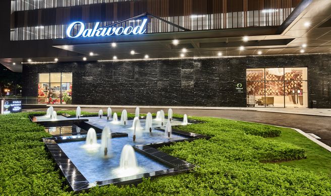 Oakwood Residence Saigon Exterior