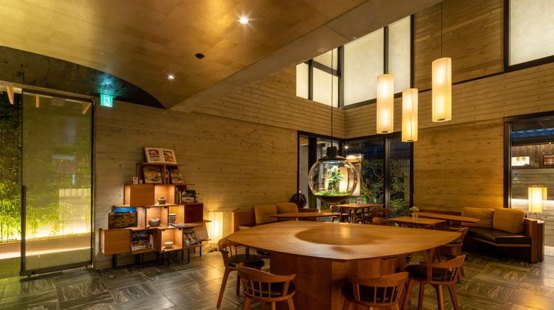 <b>Genji Kyoto, a Member of Design Hotels Lobby</b>. Images powered by <a href="https://www.leonardoworldwide.com/" title="Leonardo Worldwide" target="_blank">Leonardo</a>.