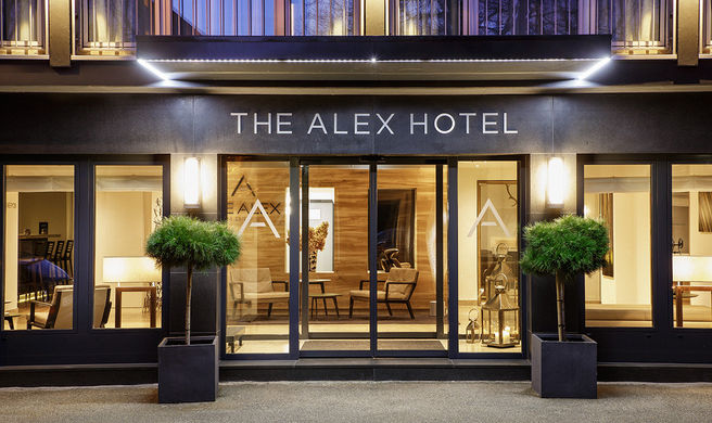 The Alex Hotel Exterior