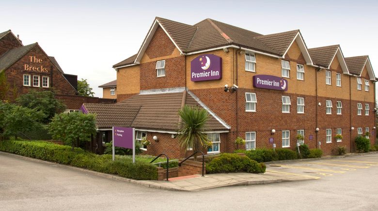 <b>Premier Inn Rotherham East (M18/M1) Exterior</b>. Images powered by <a href="https://www.leonardoworldwide.com/" title="Leonardo Worldwide" target="_blank">Leonardo</a>.