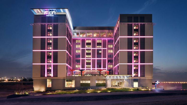 <b>Aloft Muscat Exterior</b>. Images powered by <a href="https://www.leonardoworldwide.com/" title="Leonardo Worldwide" target="_blank">Leonardo</a>.