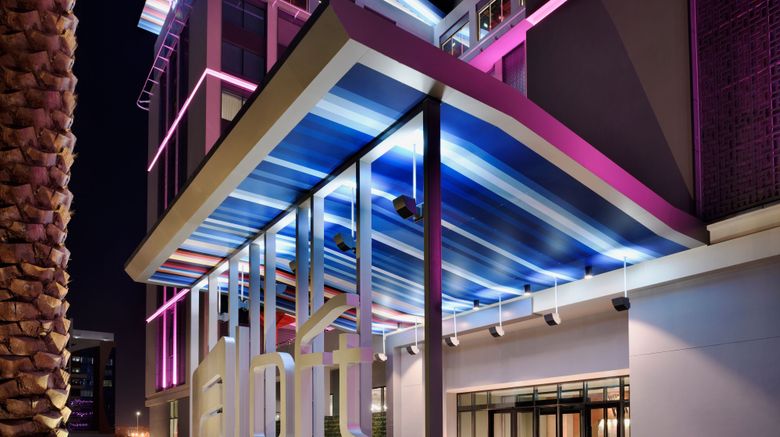 <b>Aloft Muscat Exterior</b>. Images powered by <a href="https://www.leonardoworldwide.com/" title="Leonardo Worldwide" target="_blank">Leonardo</a>.