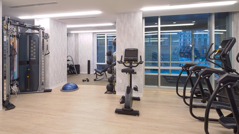 <b>Hotel Indigo NYC Financial District Health Club</b>. Images powered by <a href="https://www.leonardoworldwide.com/" title="Leonardo Worldwide" target="_blank">Leonardo</a>.