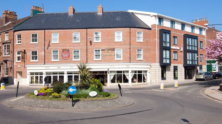 <b>Premier Inn Scarborough Exterior</b>. Images powered by <a href="https://www.leonardoworldwide.com/" title="Leonardo Worldwide" target="_blank">Leonardo</a>.