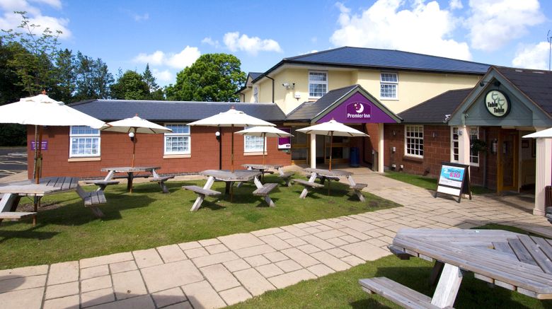 <b>Premier Inn Shrewsbury (Harmers Hill) Exterior</b>. Images powered by <a href="https://www.leonardoworldwide.com/" title="Leonardo Worldwide" target="_blank">Leonardo</a>.