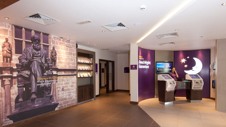 <b>Premier Inn Shrewsbury Town Centre Lobby</b>. Images powered by <a href="https://www.leonardoworldwide.com/" title="Leonardo Worldwide" target="_blank">Leonardo</a>.