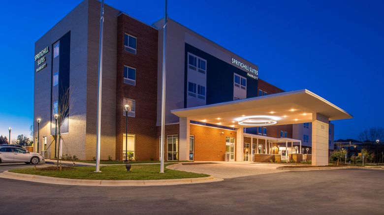 SpringHill Suites Greensboro Airport Exterior. Images powered by <a href="https://www.leonardoworldwide.com" target="_blank" rel="noopener">Leonardo</a>.