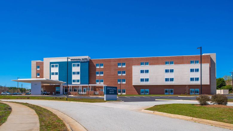<b>SpringHill Suites Greensboro Airport Exterior</b>. Images powered by <a href="https://www.leonardoworldwide.com/" title="Leonardo Worldwide" target="_blank">Leonardo</a>.