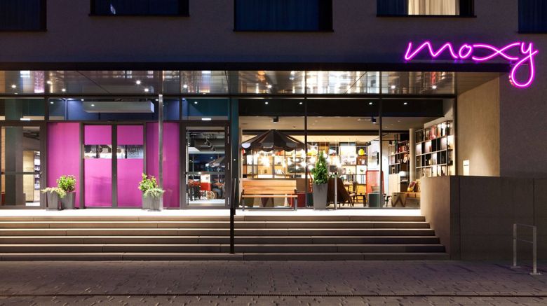 <b>MOXY Rust Exterior</b>. Images powered by <a href="https://www.leonardoworldwide.com/" title="Leonardo Worldwide" target="_blank">Leonardo</a>.