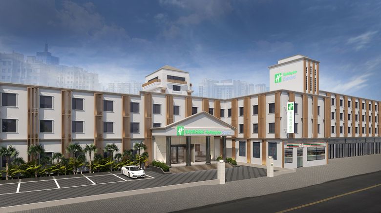<b>Holiday Inn Exp Pujiang Lianhang Rd Exterior</b>. Images powered by <a href="https://www.leonardoworldwide.com/" title="Leonardo Worldwide" target="_blank">Leonardo</a>.