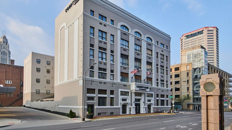 Courtyard by Marriott Columbus Downtown Exterior. Images powered by <a href="https://www.leonardoworldwide.com" target="_blank" rel="noopener">Leonardo</a>.