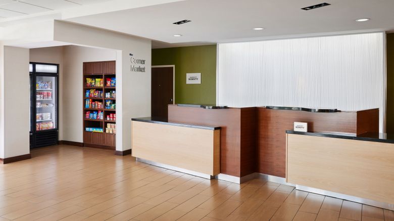 <b>Fairfield Inn & Suites El Paso Airport Lobby</b>. Images powered by <a href="https://www.leonardoworldwide.com/" title="Leonardo Worldwide" target="_blank">Leonardo</a>.