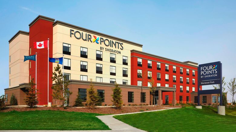 Four Points by Sheraton Sherwood Park Exterior. Images powered by <a href="https://www.leonardoworldwide.com" target="_blank" rel="noopener">Leonardo</a>.