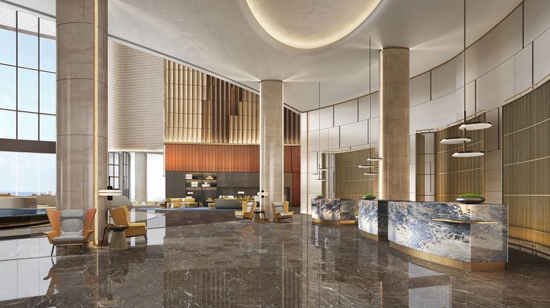 <b>Sheraton Rizhao Hotel Lobby</b>. Images powered by <a href="https://www.leonardoworldwide.com/" title="Leonardo Worldwide" target="_blank">Leonardo</a>.
