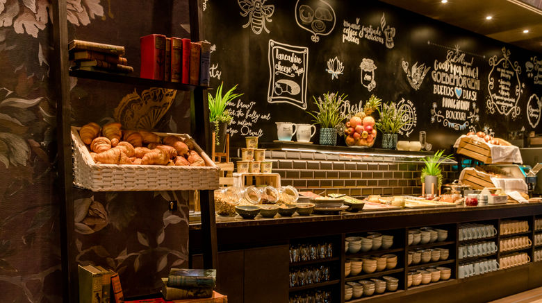 <b>Motel One Manchester-St Peter's Square Restaurant</b>. Images powered by <a href="https://www.leonardoworldwide.com/" title="Leonardo Worldwide" target="_blank">Leonardo</a>.