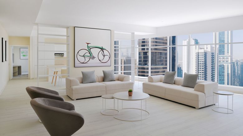 <b>Element West Bay Doha Suite</b>. Images powered by <a href="https://www.leonardoworldwide.com/" title="Leonardo Worldwide" target="_blank">Leonardo</a>.