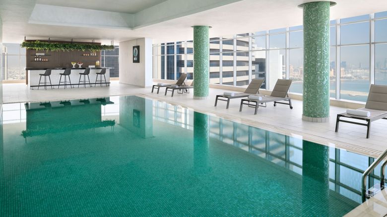 <b>Element West Bay Doha Pool</b>. Images powered by <a href="https://www.leonardoworldwide.com/" title="Leonardo Worldwide" target="_blank">Leonardo</a>.