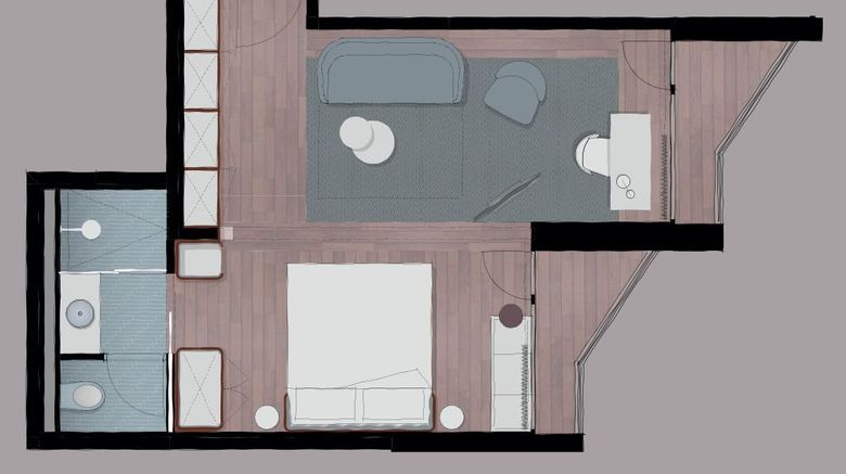 <b>Hotel Aare Room</b>. Images powered by <a href="https://www.leonardoworldwide.com/" title="Leonardo Worldwide" target="_blank">Leonardo</a>.