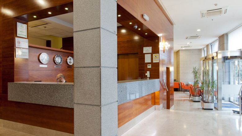 <b>Hotel Porcel Ganivet Lobby</b>. Images powered by <a href="https://www.leonardoworldwide.com/" title="Leonardo Worldwide" target="_blank">Leonardo</a>.