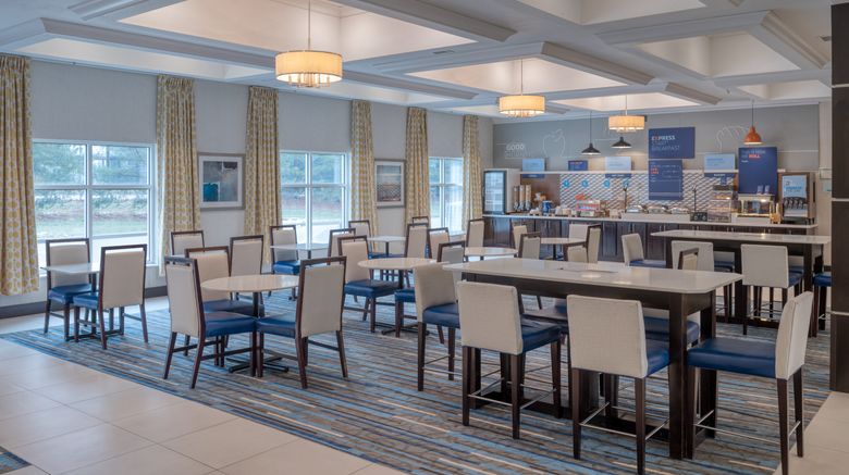 <b>Holiday Inn Express & Stes Edwardsville Restaurant</b>. Images powered by <a href="https://leonardo.com/" title="Leonardo Worldwide" target="_blank">Leonardo</a>.