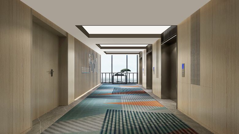 <b>Holiday Inn Exp Sci Tech City Lobby</b>. Images powered by <a href="https://www.leonardoworldwide.com/" title="Leonardo Worldwide" target="_blank">Leonardo</a>.